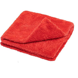 POLYTOP Mikrovláknová utěrka bez okrajů Diamant red
