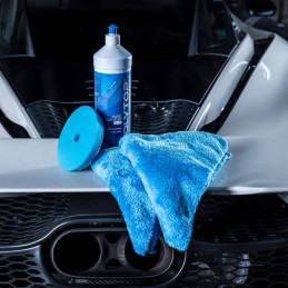 POLYTOP Mikrovláknová utěrka bez okrajů Rapid Blue