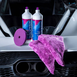 POLYTOP Mikrovláknová utěrka bez okrajů Reflex Violett