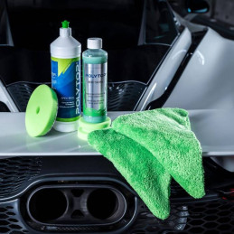 Polytop Mikrovláknová utěrka bez okrajů Wax&Seal Green