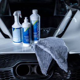 Polytop Mikrovláknová utěrka bez okrajů Allround Grey